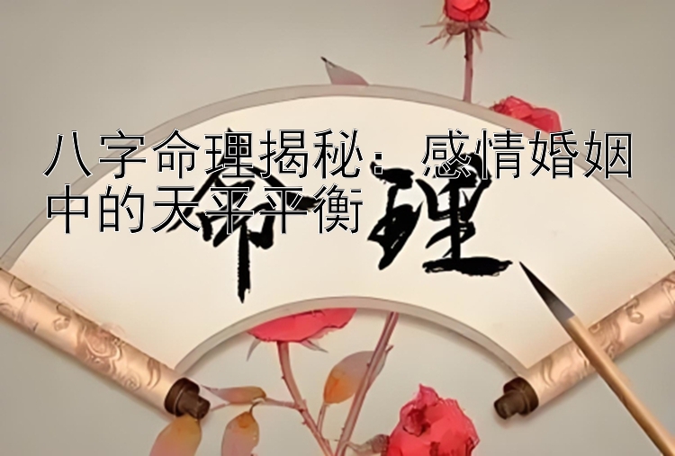 八字命理揭秘：感情婚姻中的天平平衡